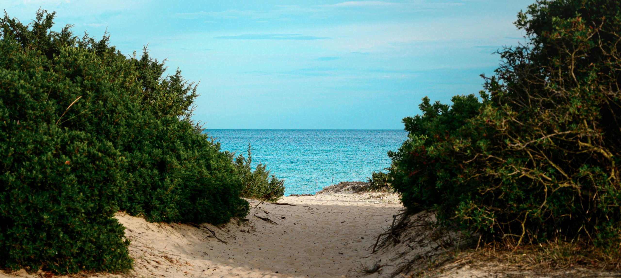 Spiaggia della Costa Rei in Sardegna