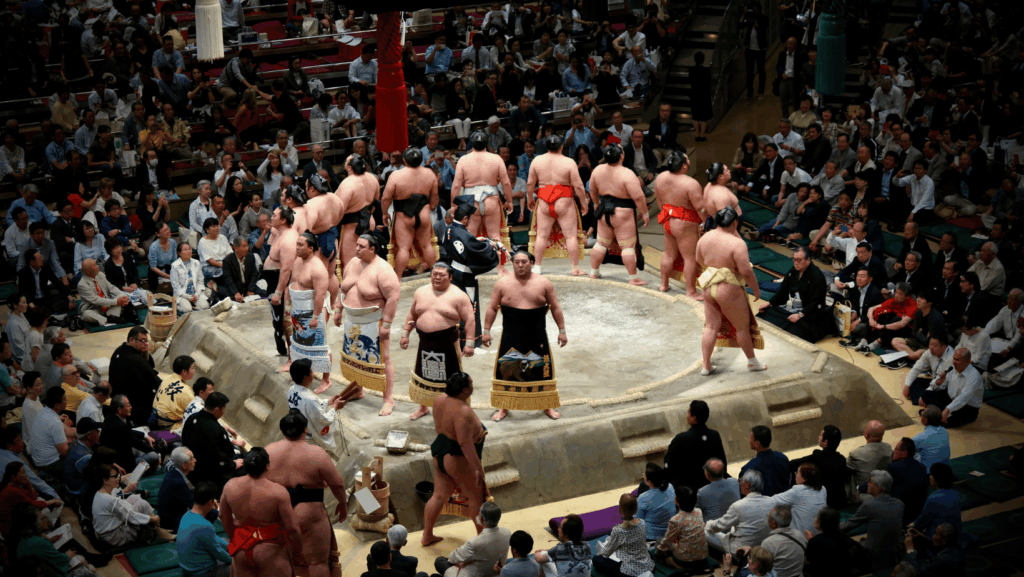 Torneo di Sumo in Giappone