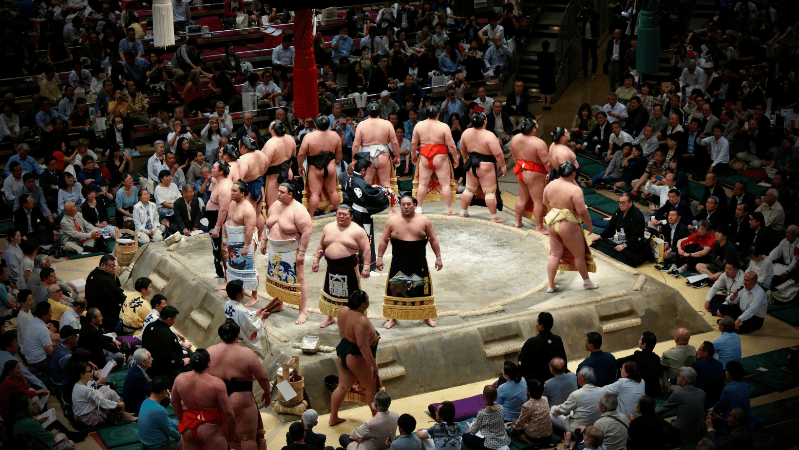 Torneo di Sumo in Giappone