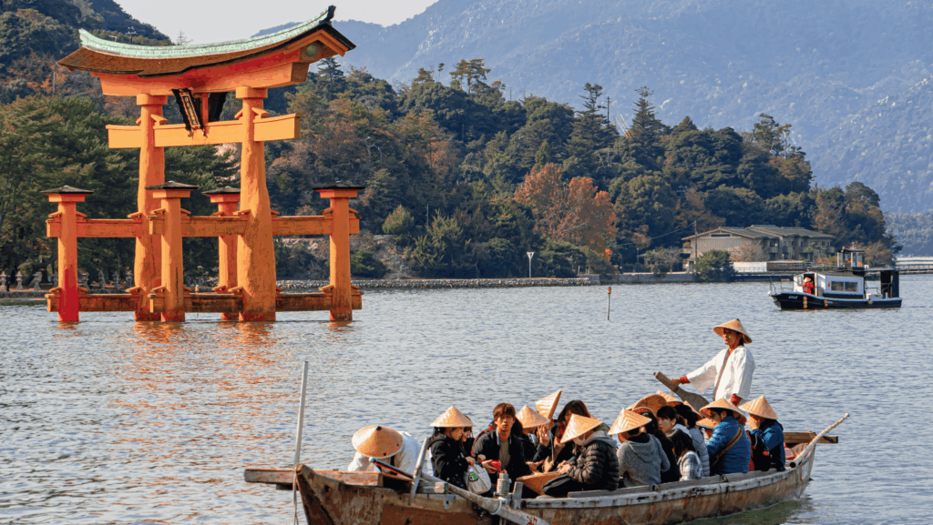 grande torii a Miyajima