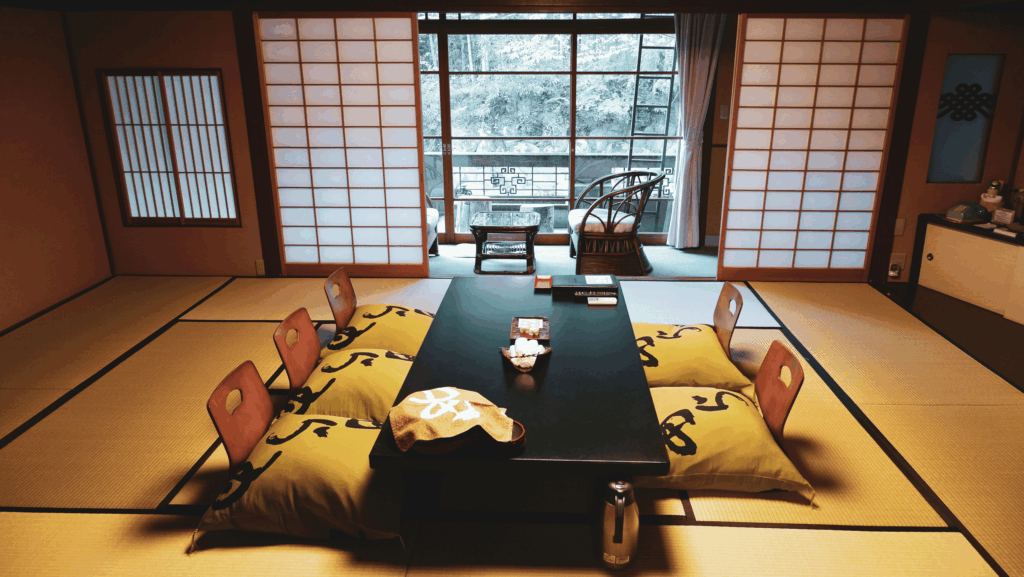 tradizionale ryokan giapponese a Miyajima